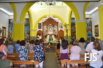 Lomo Magullo inició este sábado los cultos en honor de la Virgen de Las Nieves (Foto Francisco Javier Santana/TA)